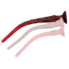 MONSTERED Gode Torthy L 56 x 6.2 cm Noir-Rouge